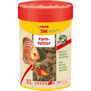 Saisonangebot Sera San Color, Hauptfutter-Flocken, 100 ml